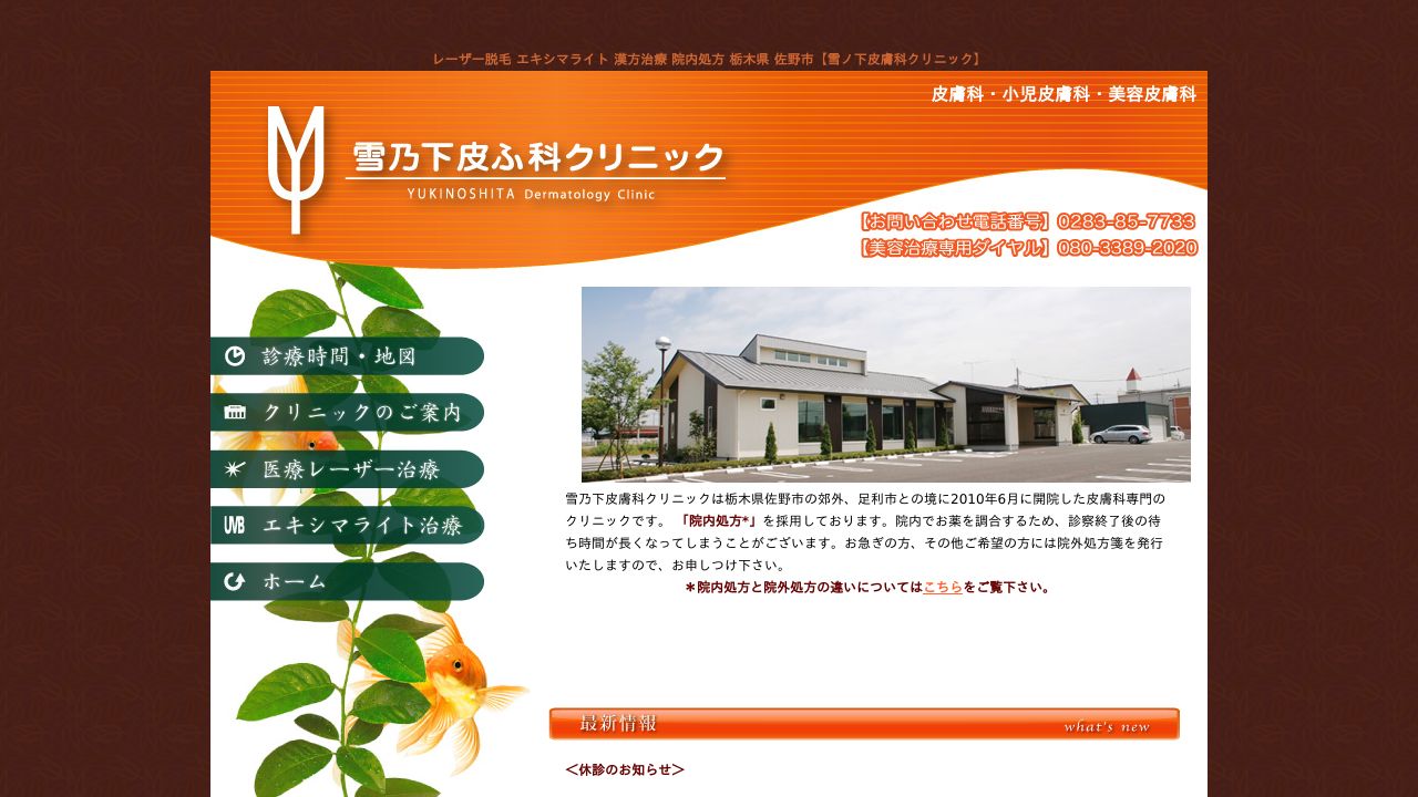 雪乃下皮ミ形成外科