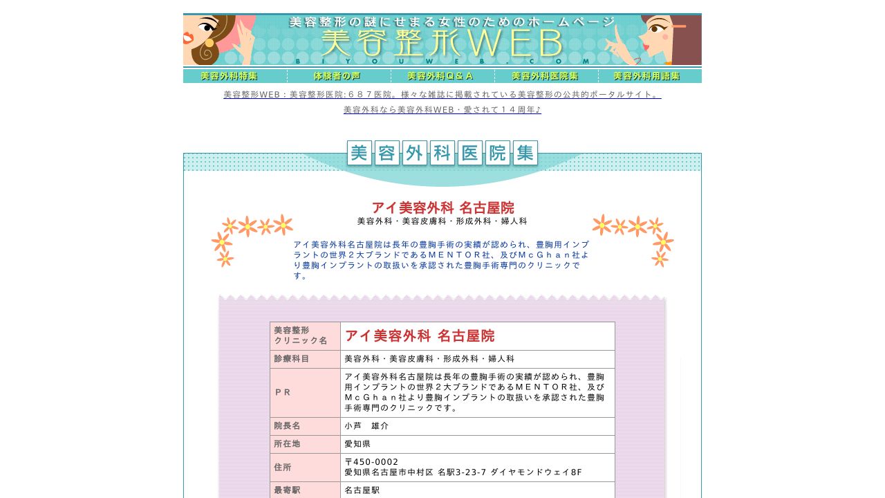 名古屋愛美会アイ院スキンクリニック